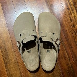 NWOT Birkenstock Boston in Tobacco Oiled Leather size 42